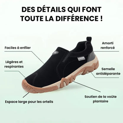 CanemonSport+™ - Chaussures de marche à confort orthopédique homme