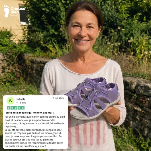 Célia™ - Sandales ultra-légères à confort orthopédique