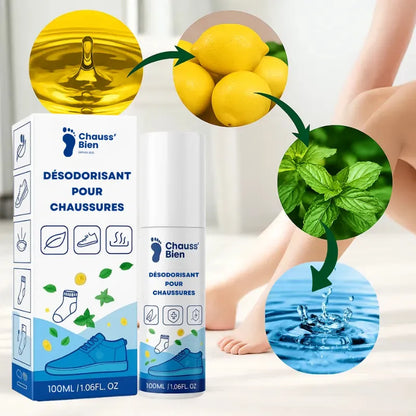Spray désodorisant pour chaussures 100ml