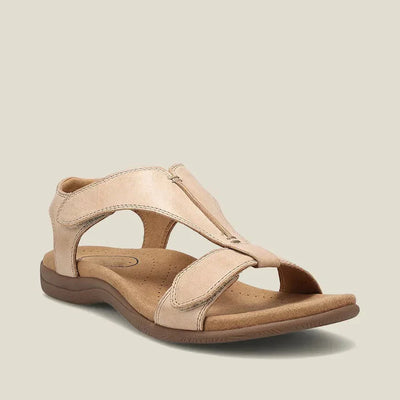 Liria™ - Sandales ouvertes en cuir à confort orthopédique