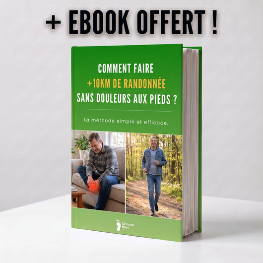 GUIDE OFFERT - Comment faire +10km de randonnée sans douleurs aux pieds ?