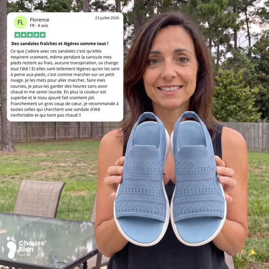 Éléa™ - Sandales orthopédiques d'été respirantes