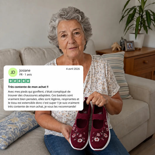 ErgoFlora™ - Baskets fleuries à confort orthopédique