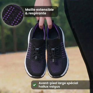 ErgoStep™ - Baskets à confort orthopédique pour femme