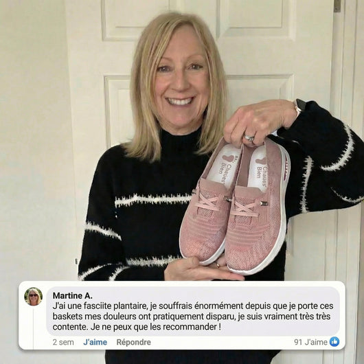 ErgoSport+™ - Baskets à confort orthopédique pour femme