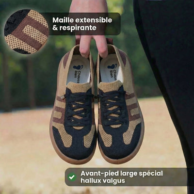 ErgoNova™ - Baskets à confort orthopédique pour femme