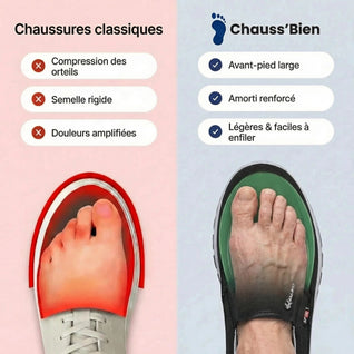 OrthoSport+™ - Chaussures de marche à confort orthopédique
