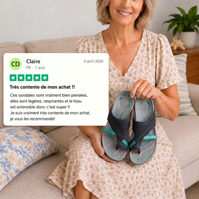 Doucéa™ - Sandales à confort orthopédique femme