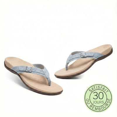 Soleya™ – Tongs à confort orthopédique