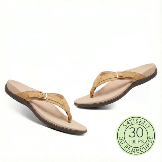 Soleya™ – Tongs à confort orthopédique