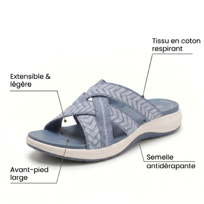 Zenéa™ - Sandales à confort orthopédique pour femme