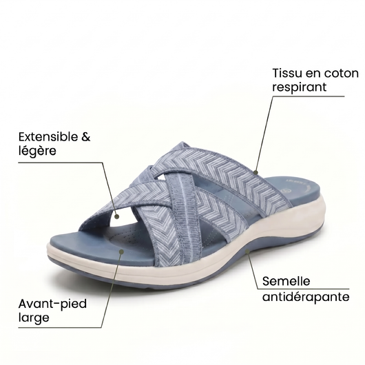 Zenéa™ - Sandales à confort orthopédique pour femme
