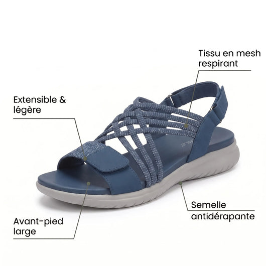 Lovia™ - Sandales à confort orthopédique pour femme