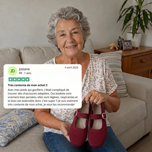 Lunéa™ - Ballerines à confort orthopédique pour femme