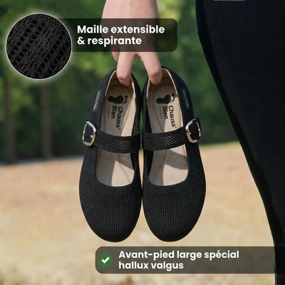 Lunéa™ - Ballerines à confort orthopédique pour femme