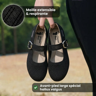 Lunéa™ - Ballerines à confort orthopédique pour femme