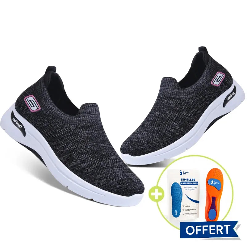 ErgoComfort+™ - Baskets à confort orthopédique pour femme