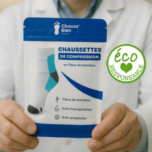OrthoSocks™ - Chaussettes de compression en fibre de bambou