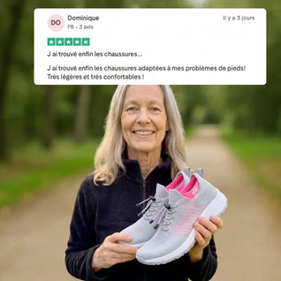 ErgoStep™ - Baskets à confort orthopédique pour femme