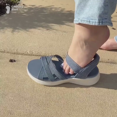 ErgoLina™ - Sandales à confort orthopédique pour femme