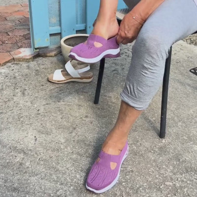 ErgoStepia™ - Baskets à confort orthopédique pour femme