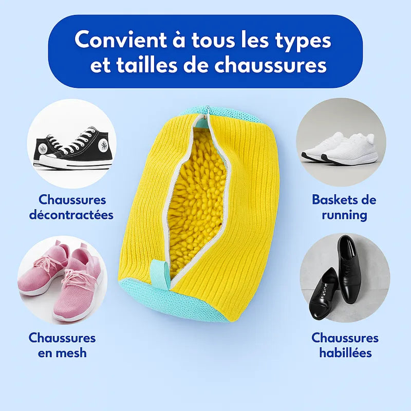 CleanShoes™ - Sac de lavage express pour chaussures