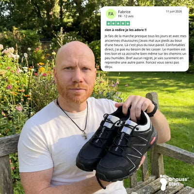 TrailStep™ - Chaussures de randonnée à confort orthopédique pour homme