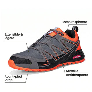 TrailStep™ - Chaussures de randonnée à confort orthopédique pour homme
