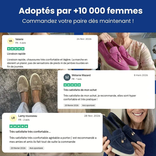 Rosalia™ - Mocassins élégants à confort orthopédique